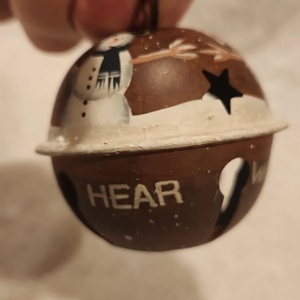 Do You Hear What I Hear Bell Christmas Ornament